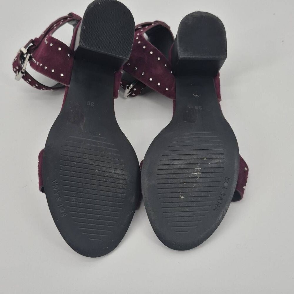 Anthropologie Sol Sana Porter Heeled Sandals Size 8.5 - Picture 7 of 8
